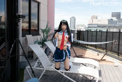 (fantia) [Today Cosplay is a side dish] Public sex with the active cosplayer playing Kan**lle **yodo (Kantai Collection -KanColle-) nude cosplay leaked 505136