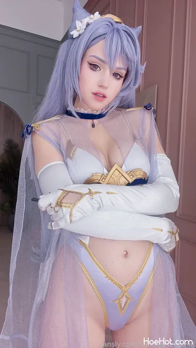 Shirogane-Sama - Keqing Bride nude cosplay leaked 320745