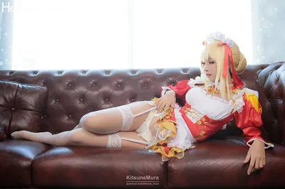 [KitsuneMura] Nero Claudius&lt;Maid&gt; nude cosplay leaked 495306