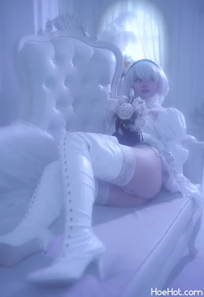 Alcololi - 2B Bride nude cosplay leaked 371846