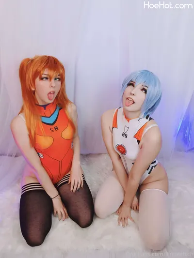 Liinowitsch - Rei &amp; Asuka nude cosplay leaked 374485