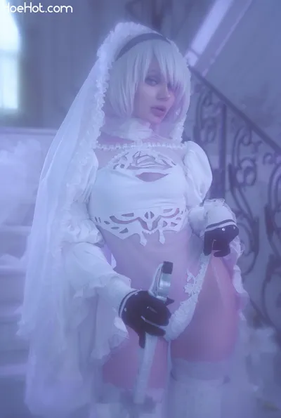 Alcololi - 2B Bride nude cosplay leaked 371828