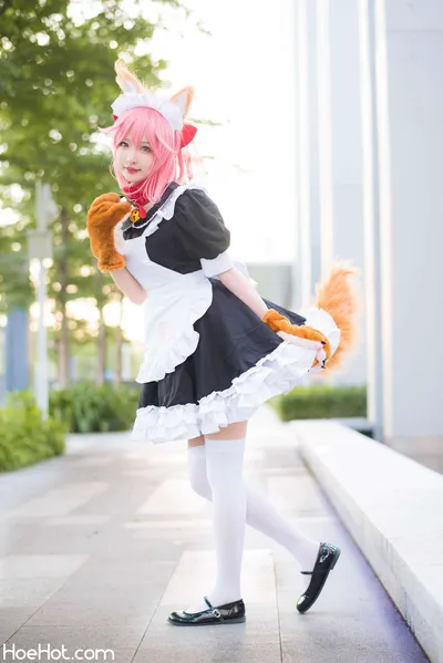 Nangong - Tamamo-no-Mae nude cosplay leaked 378848