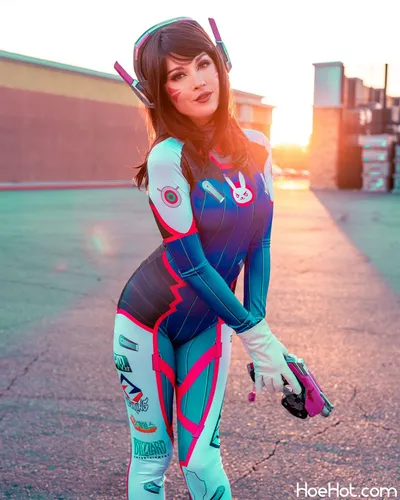 HendoArt LewdoArt - DVa nude cosplay leaked 606932