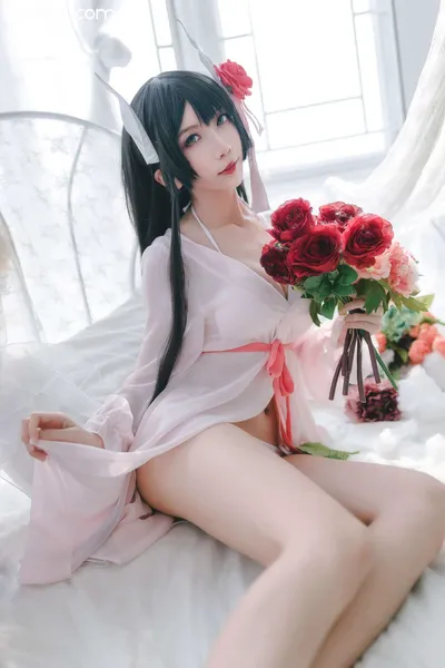 迷失人形QUQ - 比叡 月下巡游 nude cosplay leaked 434090