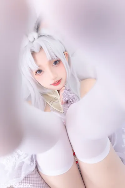 神楽坂真冬 白丝胡桃 （永劫无间） nude cosplay leaked 545986