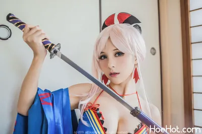 Xia Mei Jiang 夏美酱 — Miyamoto Musashi - Stage 2 + Miyamoto Musashi - undergarments (artist꞉ yuran) [Fate Grand Order] &#039;&#039;[ArtGravia] Vol. 72 Musashi Miyamoto 宮本武蔵 (FGO)&#039;&#039; nude cosplay leaked 439776