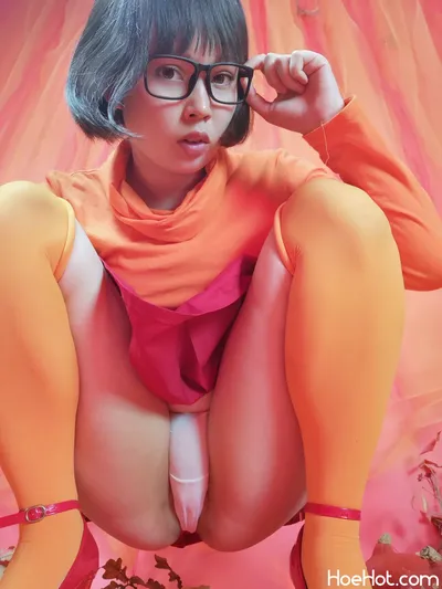 Virtual Geisha / Velma Cosplay (Scooby Doo) nude cosplay leaked 406433