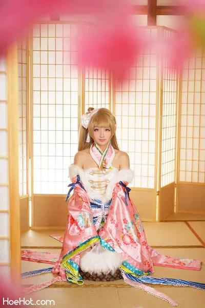 HaoGe - Kotori kimono nude cosplay leaked 115445