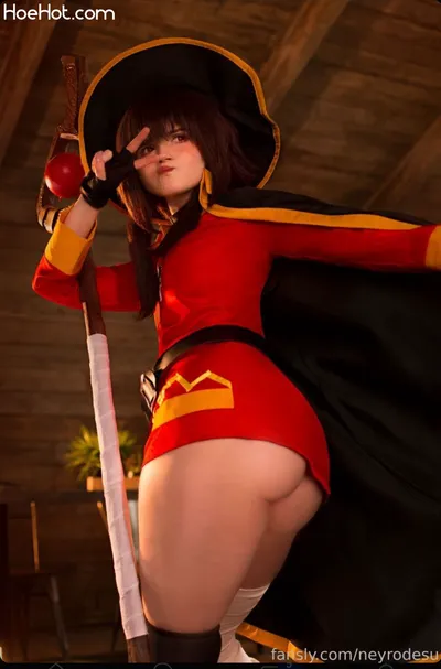 Neyrodesu - Megumin nude cosplay leaked 405918