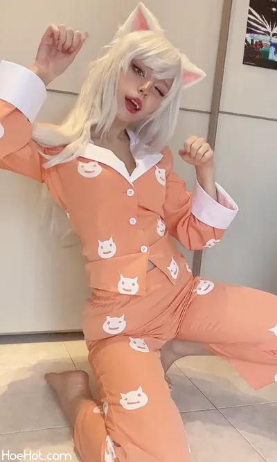 Himeecosplay - Black Hanekawa nude cosplay leaked 47874