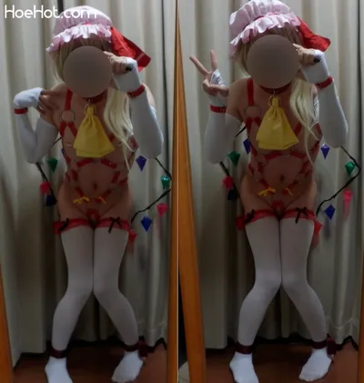 Hatarabu - Flandre nude cosplay leaked 55804