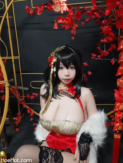 无颜小天使 碧蓝航线 大凤红旗袍 nude cosplay leaked 383684