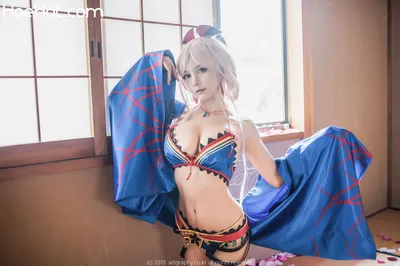 Xia Mei Jiang 夏美酱 — Miyamoto Musashi - Stage 2 + Miyamoto Musashi - undergarments (artist꞉ yuran) [Fate Grand Order] &#039;&#039;[ArtGravia] Vol. 72 Musashi Miyamoto 宮本武蔵 (FGO)&#039;&#039; nude cosplay leaked 439765