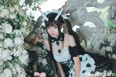 花柒Hana - 能代女仆 nude cosplay leaked 382709