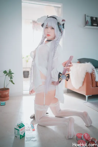 [DJAWA] Zia - Perrault The Milk Thief (Last Origin) nude cosplay leaked 573863