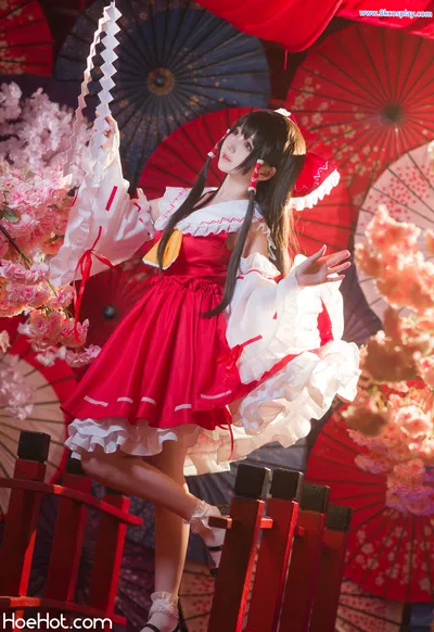 [楚楚子w] 博丽灵梦 東方 Project Reimu Hakurei nude cosplay leaked 370771