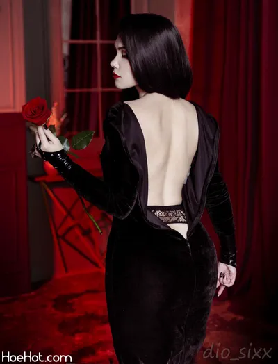 Dio Sixx - Morticia Addams nude cosplay leaked 514804