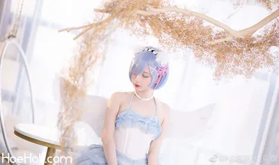 HaoGe - Rem nude cosplay leaked 112491