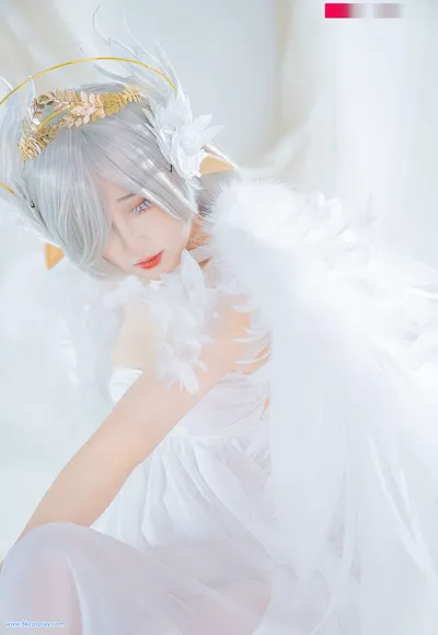 [喵喵的喵吖] 翅膀坠落 Fallen Angel nude cosplay leaked 8178