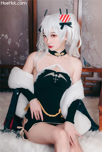 桃墨 - 吸血鬼旗袍 nude cosplay leaked 424350