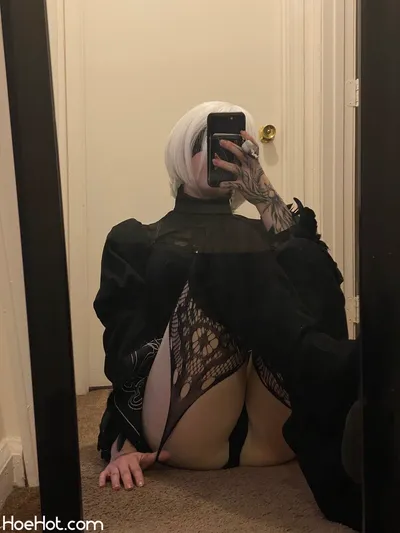 Amber the Valkyrie - 2B nude cosplay leaked 157627