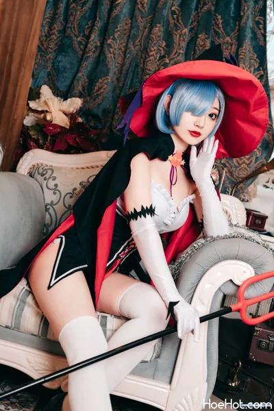 [桃墨公子] 万圣节的蕾姆 Halloween Rem nude cosplay leaked 199103