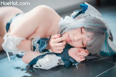 [DJAWA] Mozzi  - Azur Lane HMS Cheshire nude cosplay leaked 414587