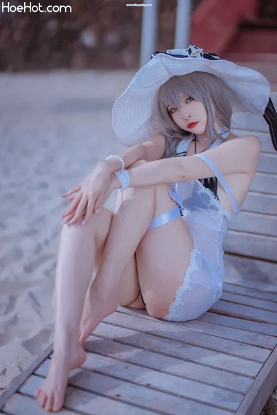 [二佐Nisa] 碧蓝天鹰泳装 Azur Lane Aquila Swimsuit nude cosplay leaked 222359