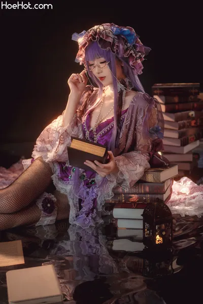 Miyinyin - Patchouli Knowledge nude cosplay leaked 386289