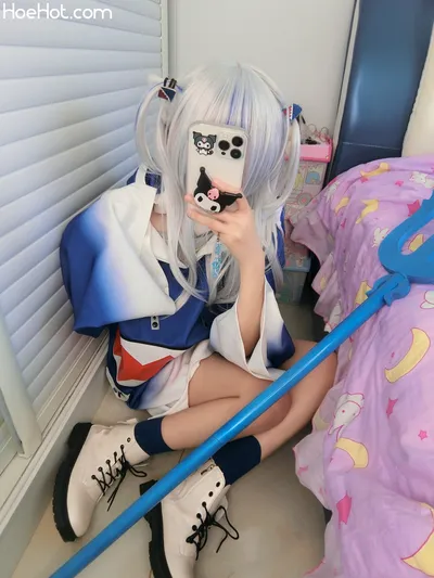 YaoYaoQwQ - Gawr Gura nude cosplay leaked 485939