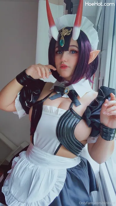 Ninitard - Shuten maid nude cosplay leaked 256966