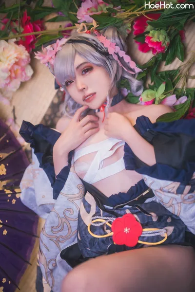 [奈奈紀] Sakamata Chloe / Kimono Cosplay nude cosplay leaked 349943