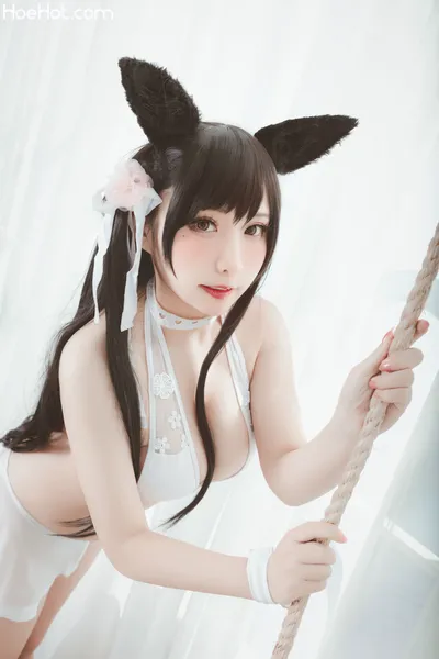 [貓田聖奈奈(桃之啾啾)] 爱宕泳装 盛夏进行曲 nude cosplay leaked 86194