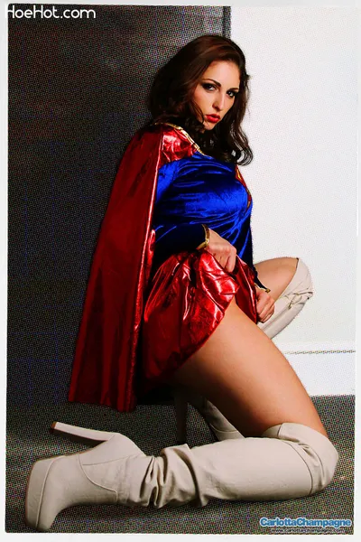 Carlotta Champagne Supergirl Cosplay nude cosplay leaked 373801