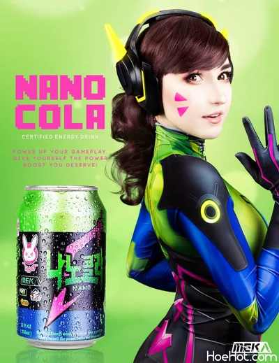 Denialism - D.Va Nano Cola nude cosplay leaked 535694