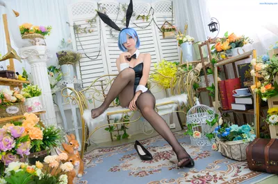 大米米球 NO.02 蕾姆兔女郎 Rem Bunny nude cosplay leaked 520056