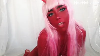 Indigo White - Zero Two nude cosplay leaked 184211