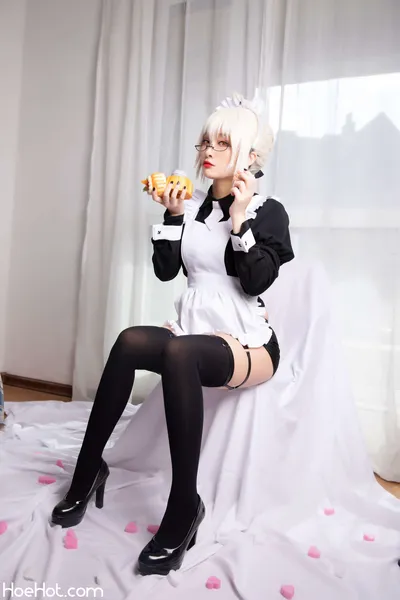 洛璃LoLiSAMA - BX Maid nude cosplay leaked 302224