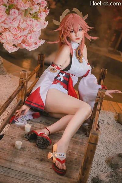 蛋黄mayo - 八重神子 nude cosplay leaked 463747