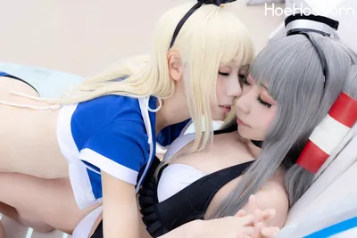 [Air Comiket 2] Shimakaze &amp; Amatsukaze Swimsuit - Zekazeka 2 nude cosplay leaked 169472