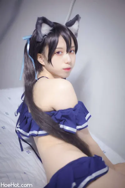 Blue Archive - Serika BIKINI COS nude cosplay leaked 378345