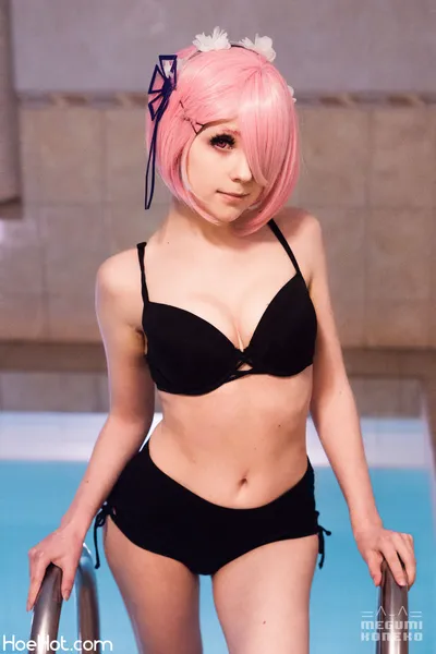 Megumi Koneko - Ram bikini nude cosplay leaked 366574