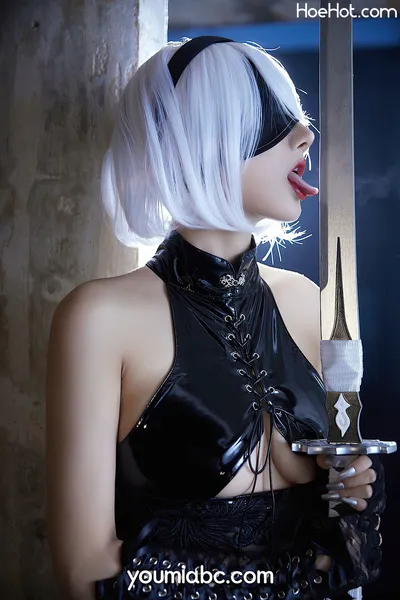 [YouMi尤蜜: 何嘉颖] 机械姬2B 何嘉颖 nude cosplay leaked 455744