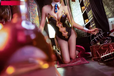 阮邑_Fairy - 黑枪呆 （礼服） nude cosplay leaked 17564