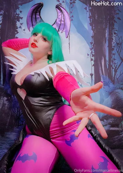 Marcelline Cos - Morrigan nude cosplay leaked 355684