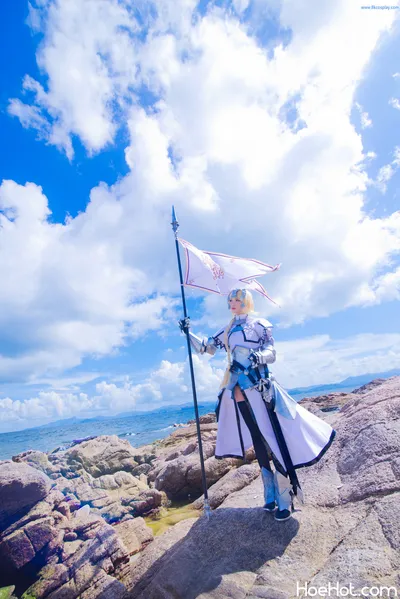 青青子Js NO.001 白贞 FGO White Joan of Arc nude cosplay leaked 507134