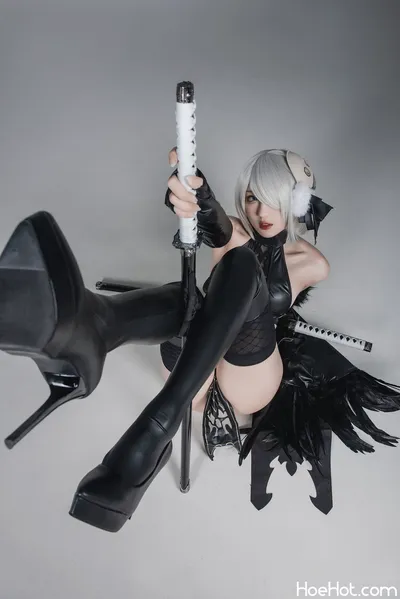 瓦斯塔亚小龙虾 - 2B Ninja nude cosplay leaked 334810