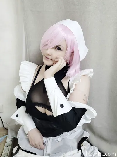 [Runioni] Miyamoto Musashi - Maid (Fate/Grand Order) nude cosplay leaked 613898