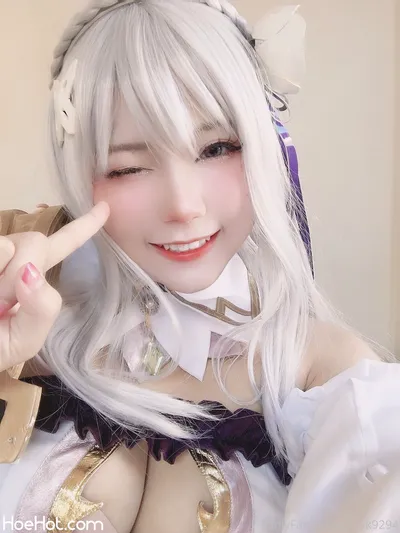 Smile Bibison - Emilia nude cosplay leaked 41195